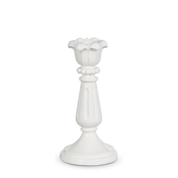 White Taper Candle Sticks