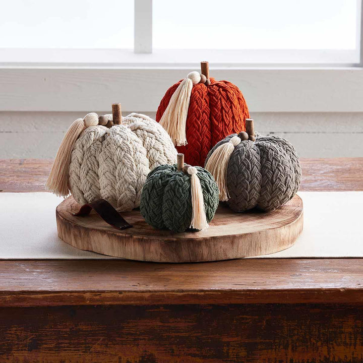 Braided Rope Pumpkins