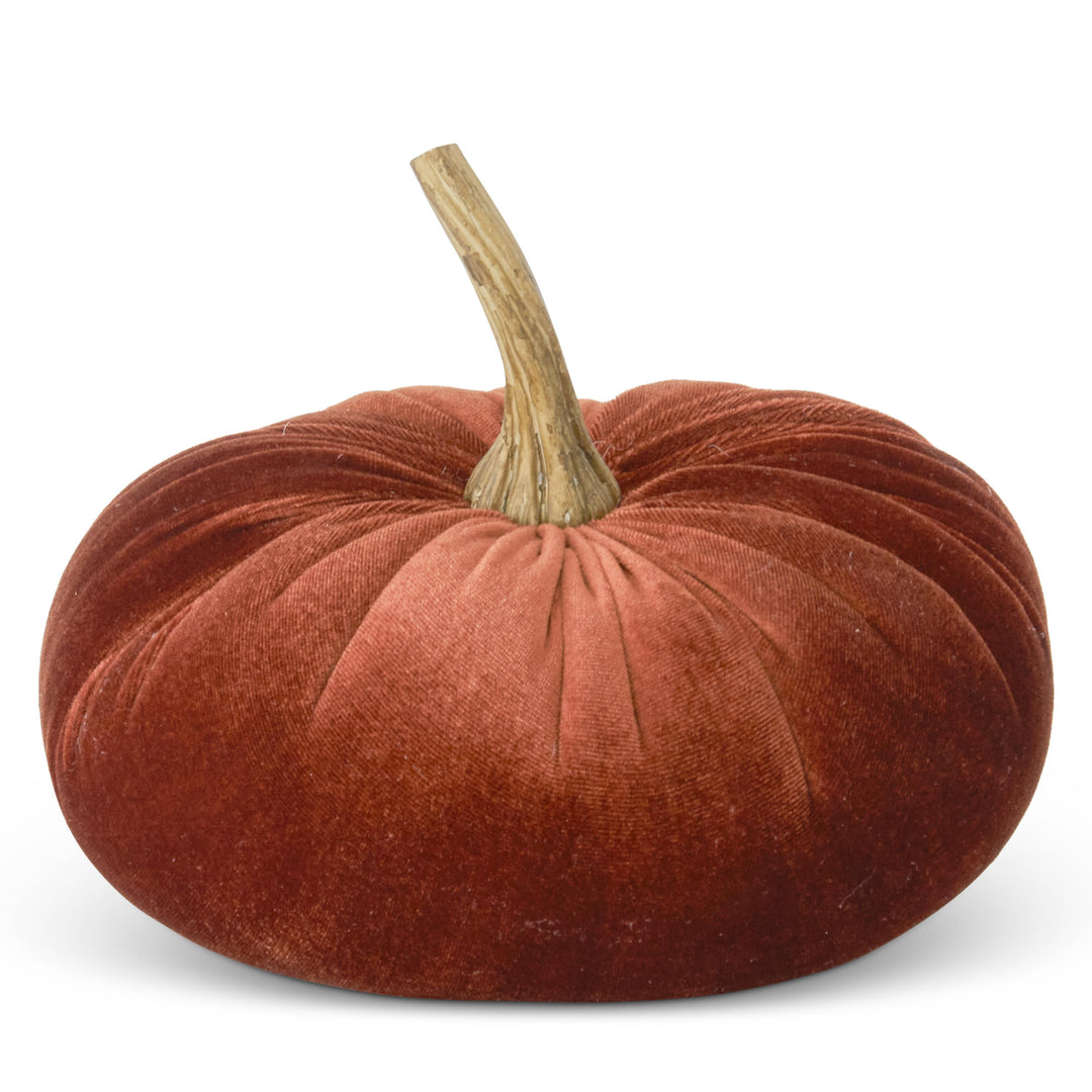 Velvet Stuffed Pumpkin