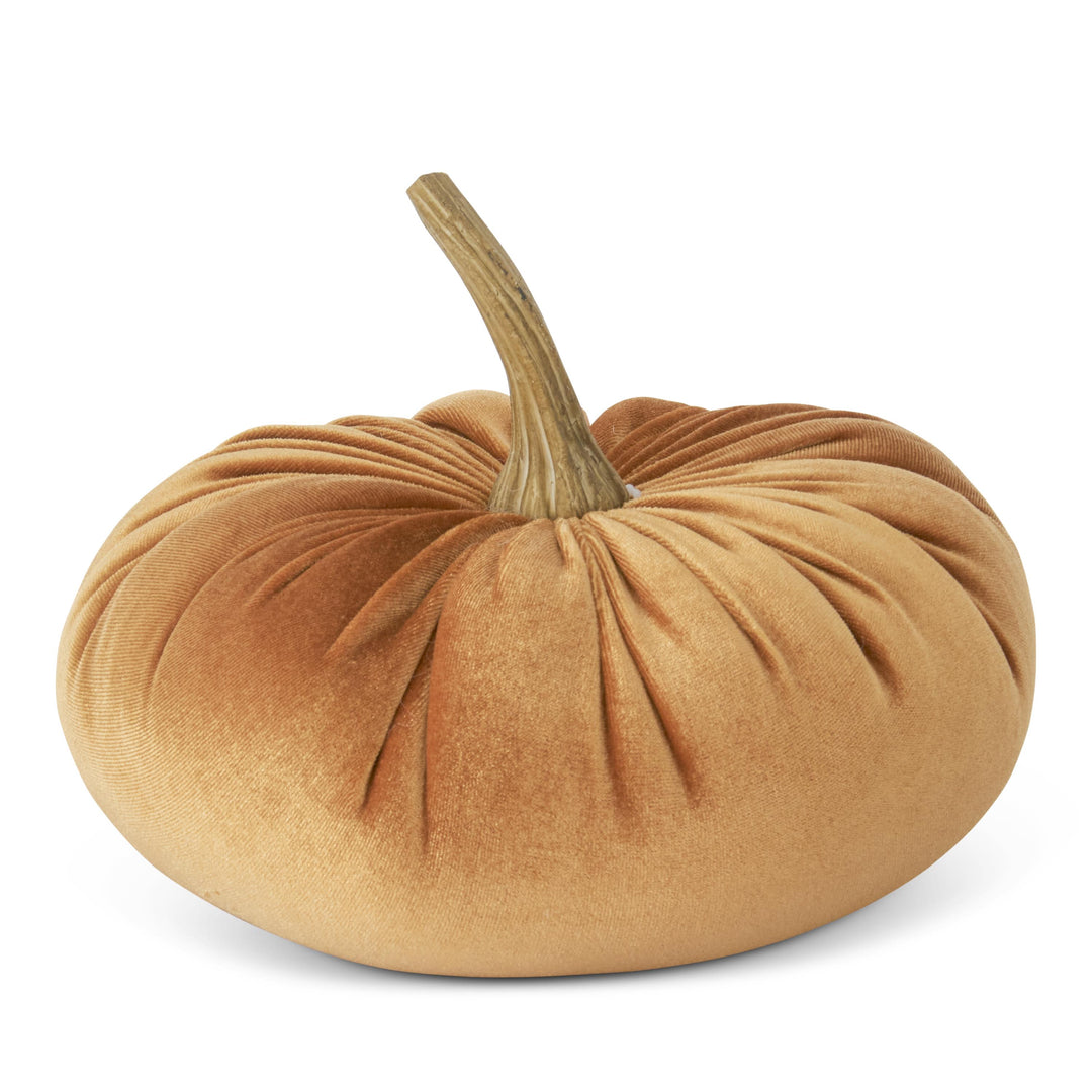 Velvet Stuffed Pumpkin