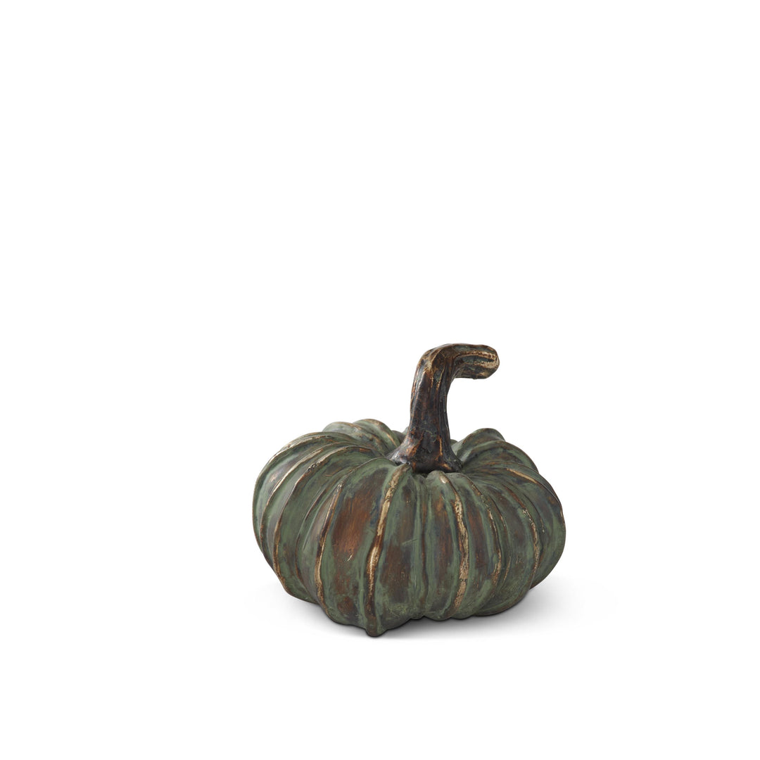Copper &amp; Bronze Patina Filler Pumpkin