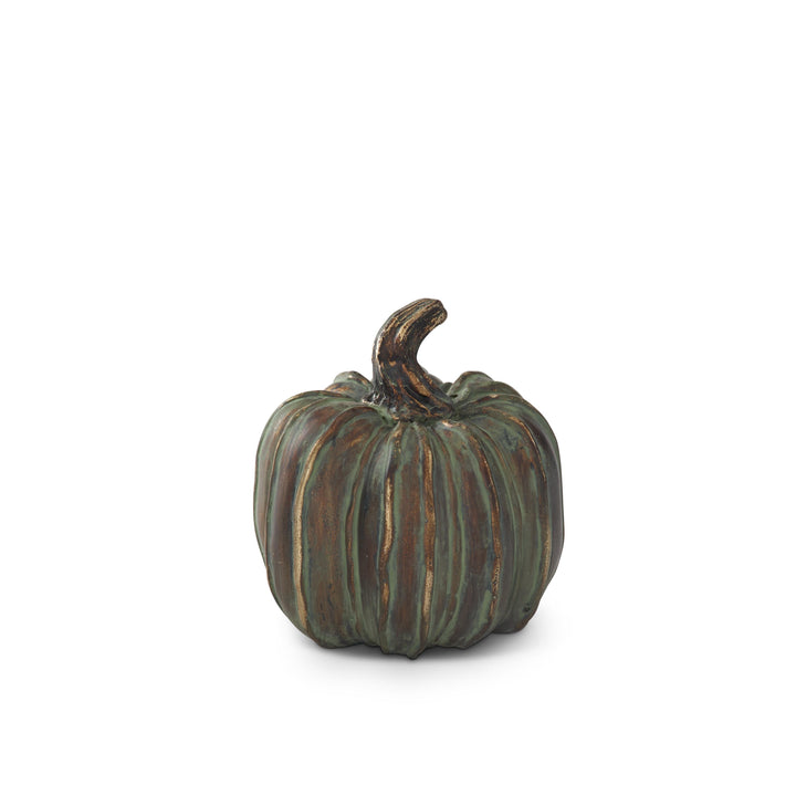 Copper &amp; Bronze Patina Filler Pumpkin