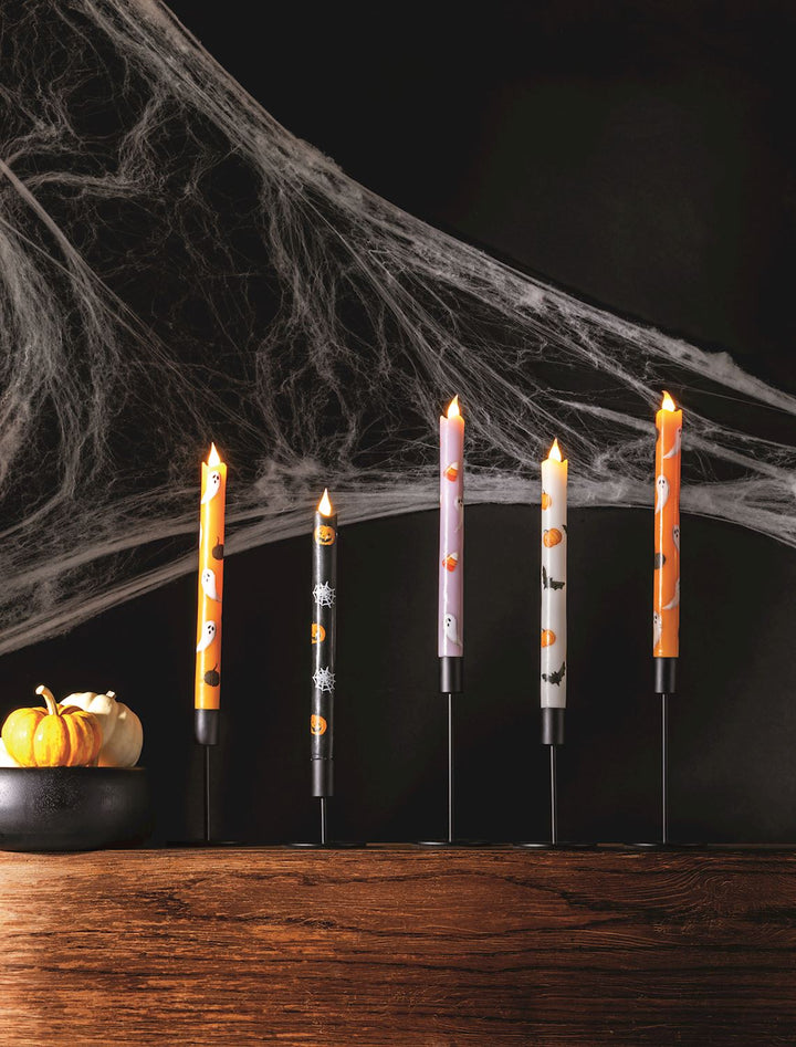 Halloween LED Taper Candle
