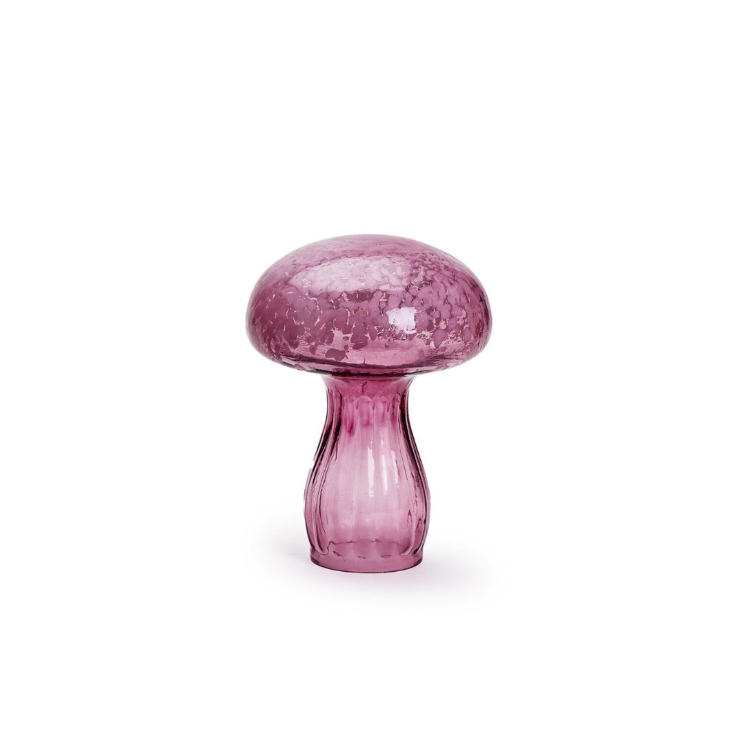 Hand-Crafted Glass Mushrooms