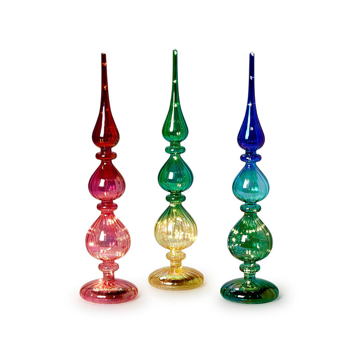 Ombré LED Finials