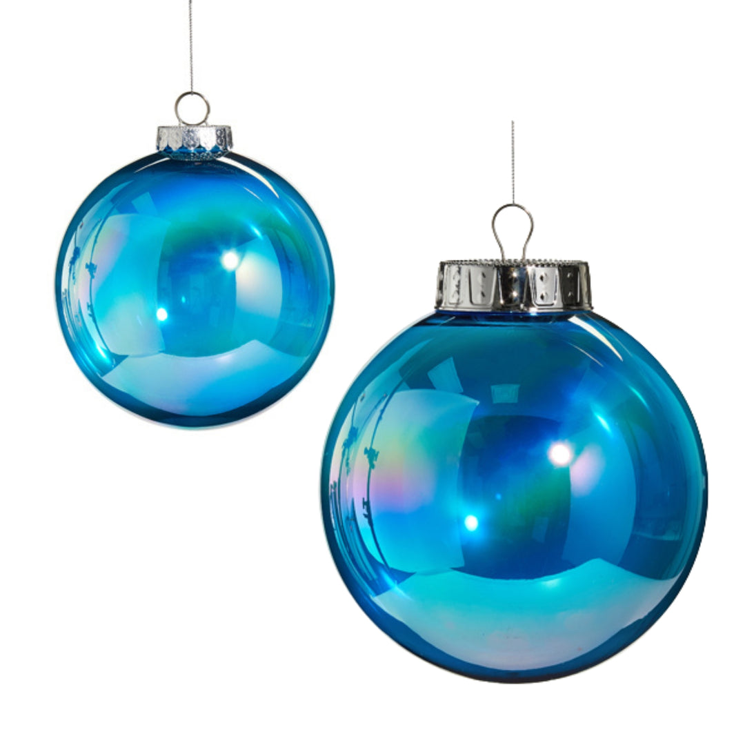 Bright Seamless Iridescent Orb Ornaments