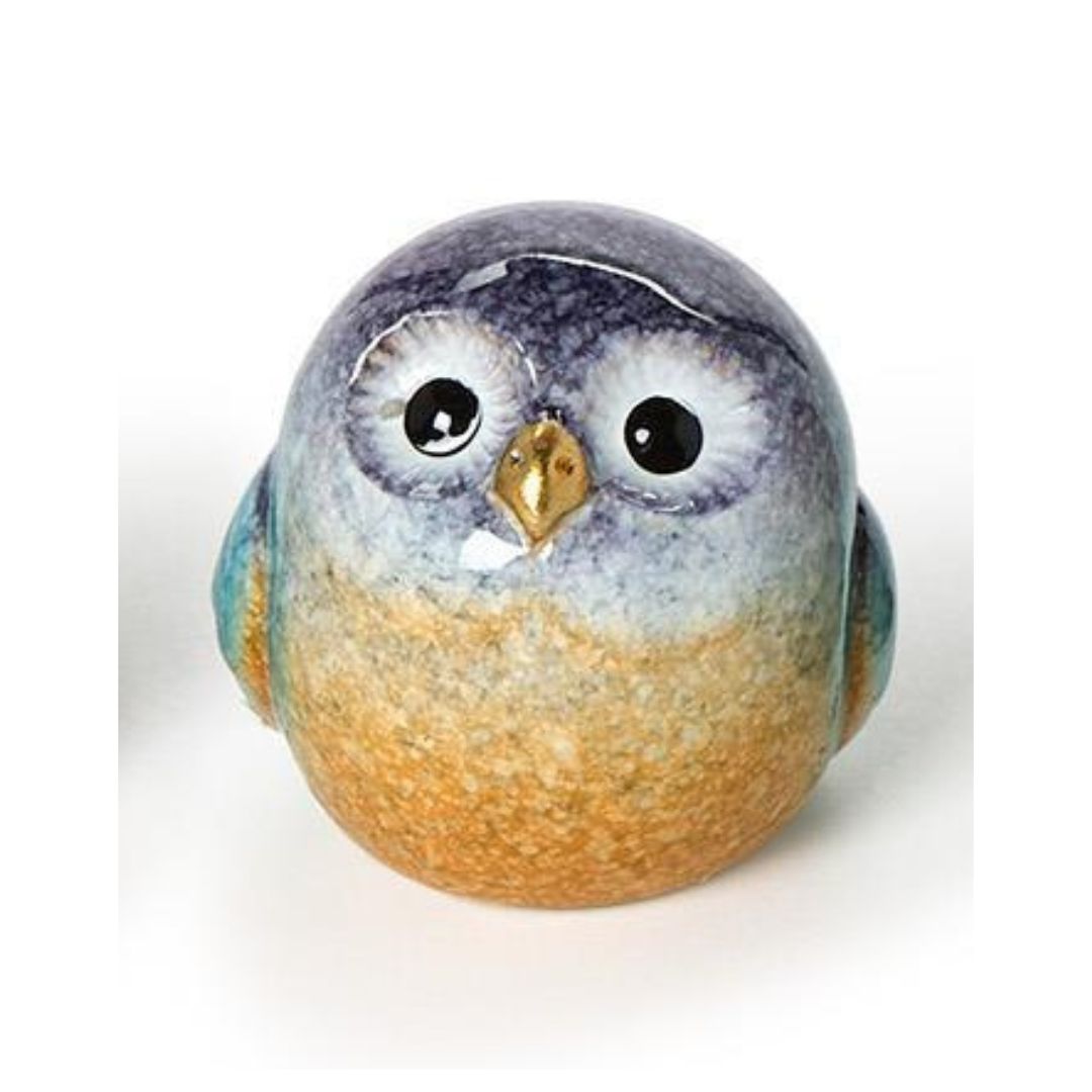 Hand-painted Owls