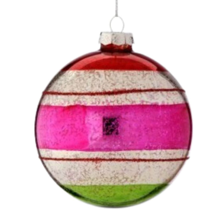Retro Mercury Glass Ball Ornament