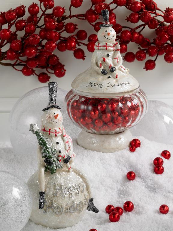 Crackle Glitter Rosehip Stem