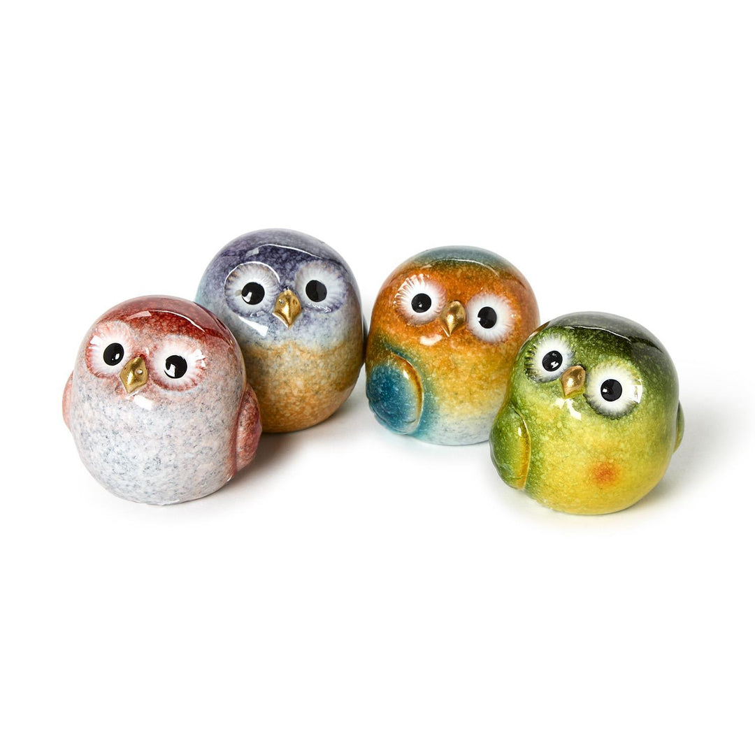 Hand-painted Owls