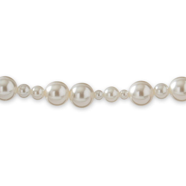 White Pearl Bead Garland