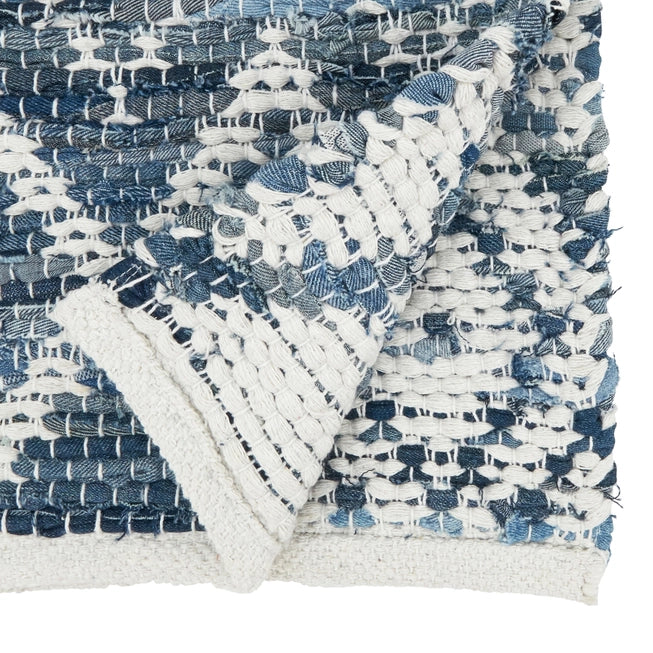 Handcrafted Delight Diamond Chindi Table Runner