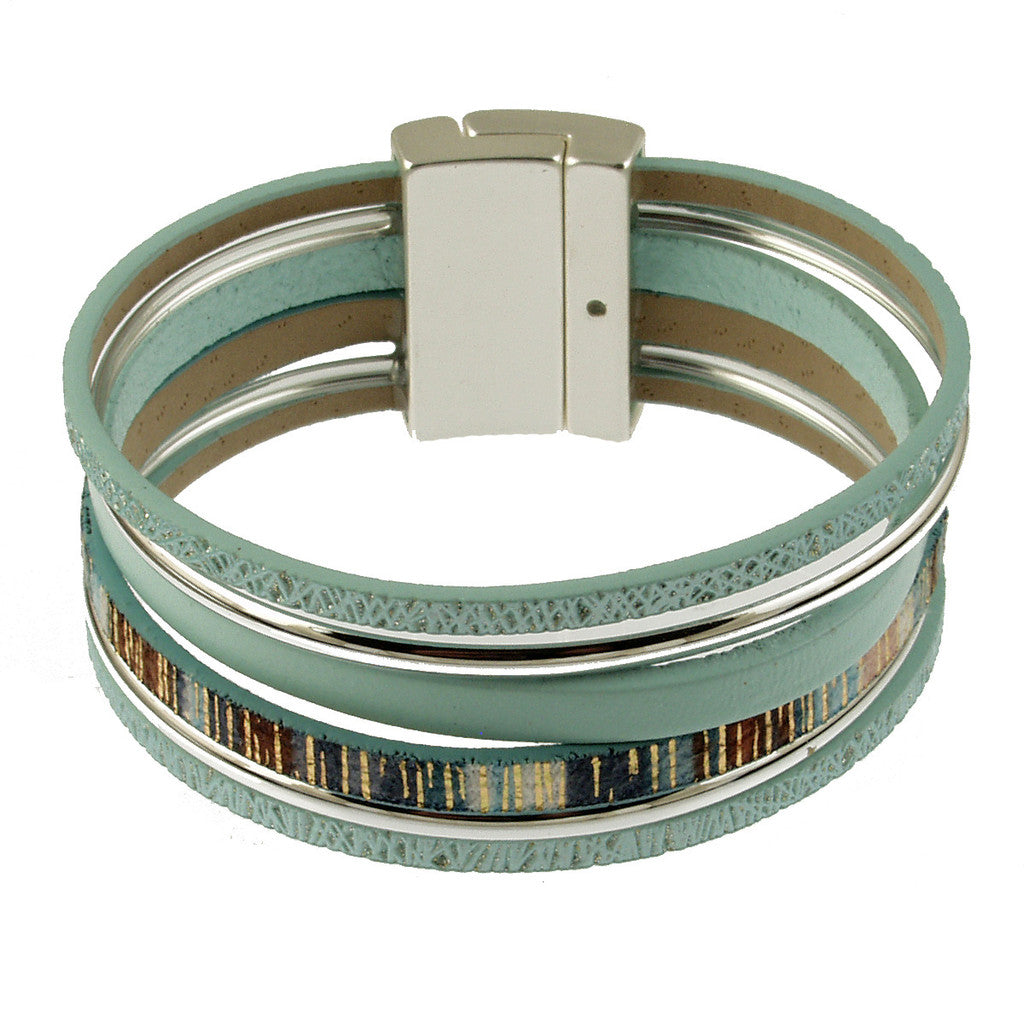 Printed Multi Strand Magnetic Bracelet