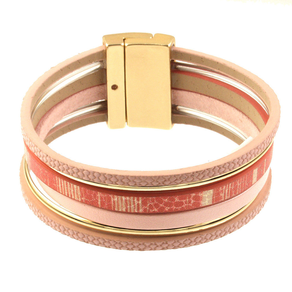 Printed Multi Strand Magnetic Bracelet