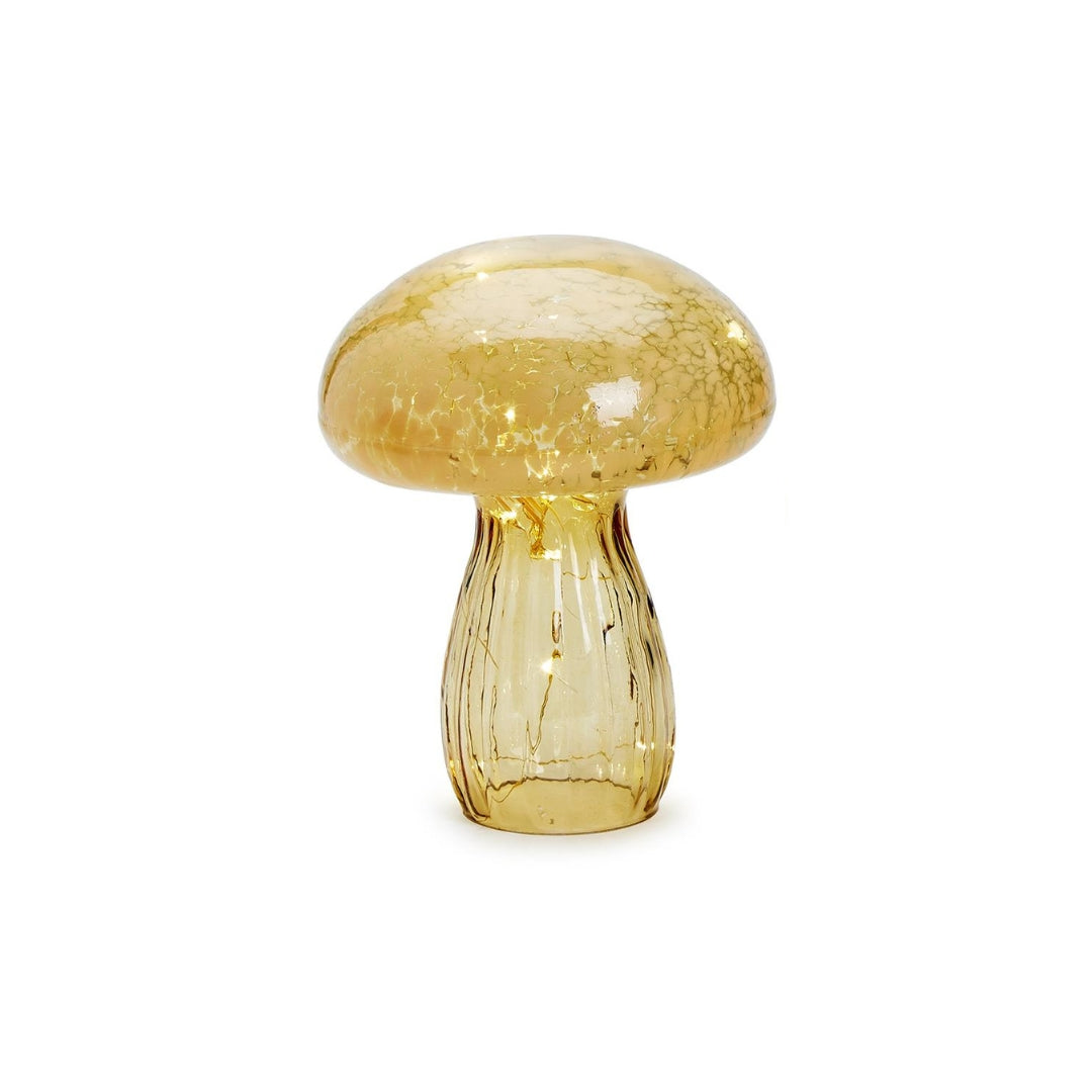 Hand-Crafted Glass Mushrooms