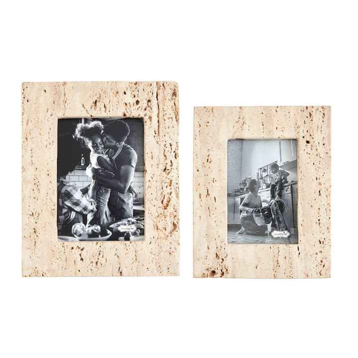 Cream Travertine Frames