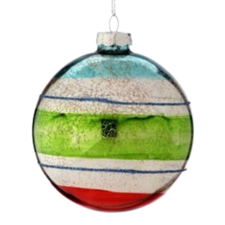 Retro Mercury Glass Ball Ornament