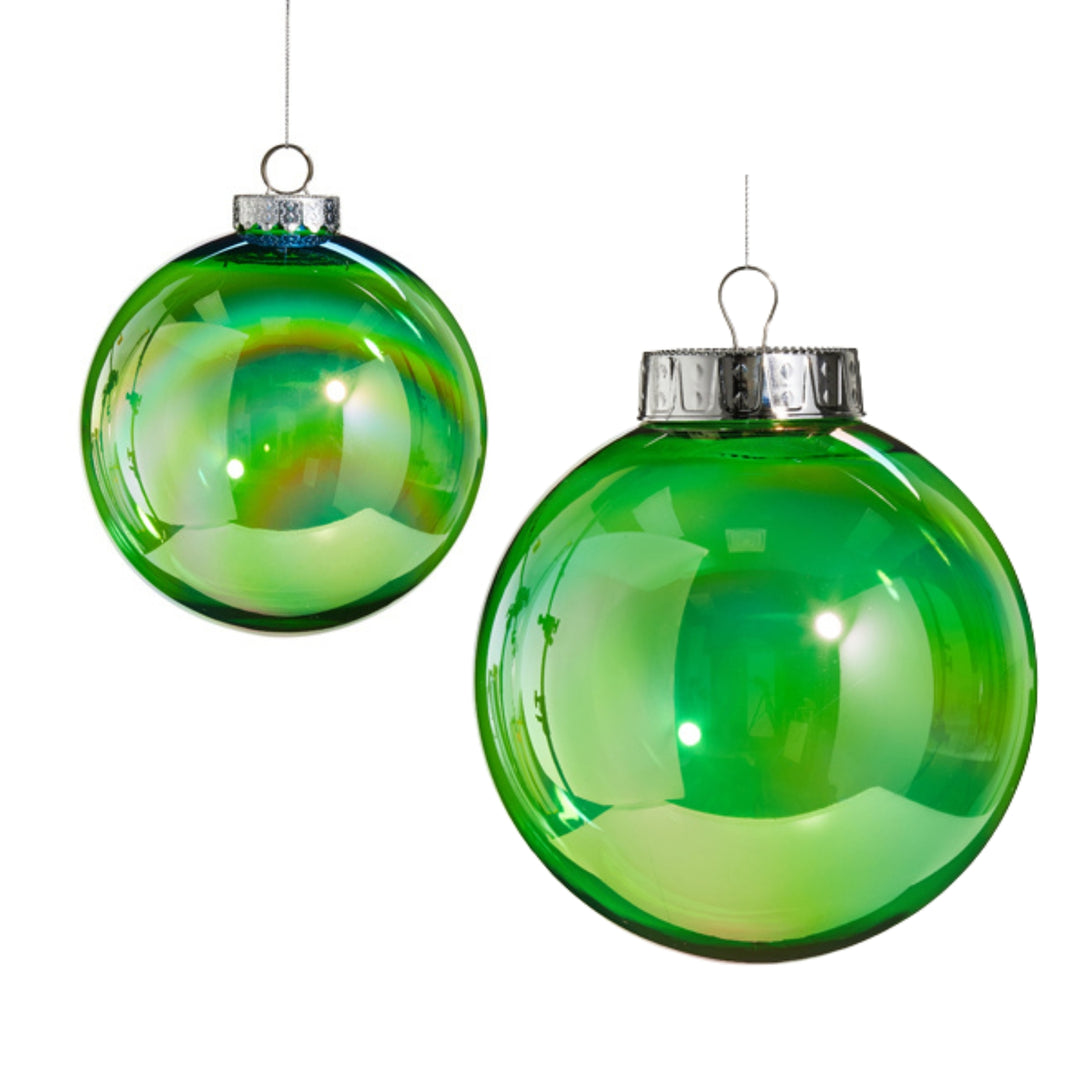 Bright Seamless Iridescent Orb Ornaments