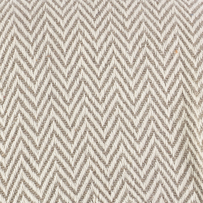 Soft Cotton Chevron Throw