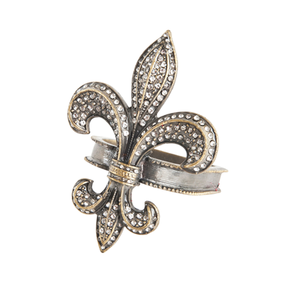 Fleu-De-Lis Napkin Ring