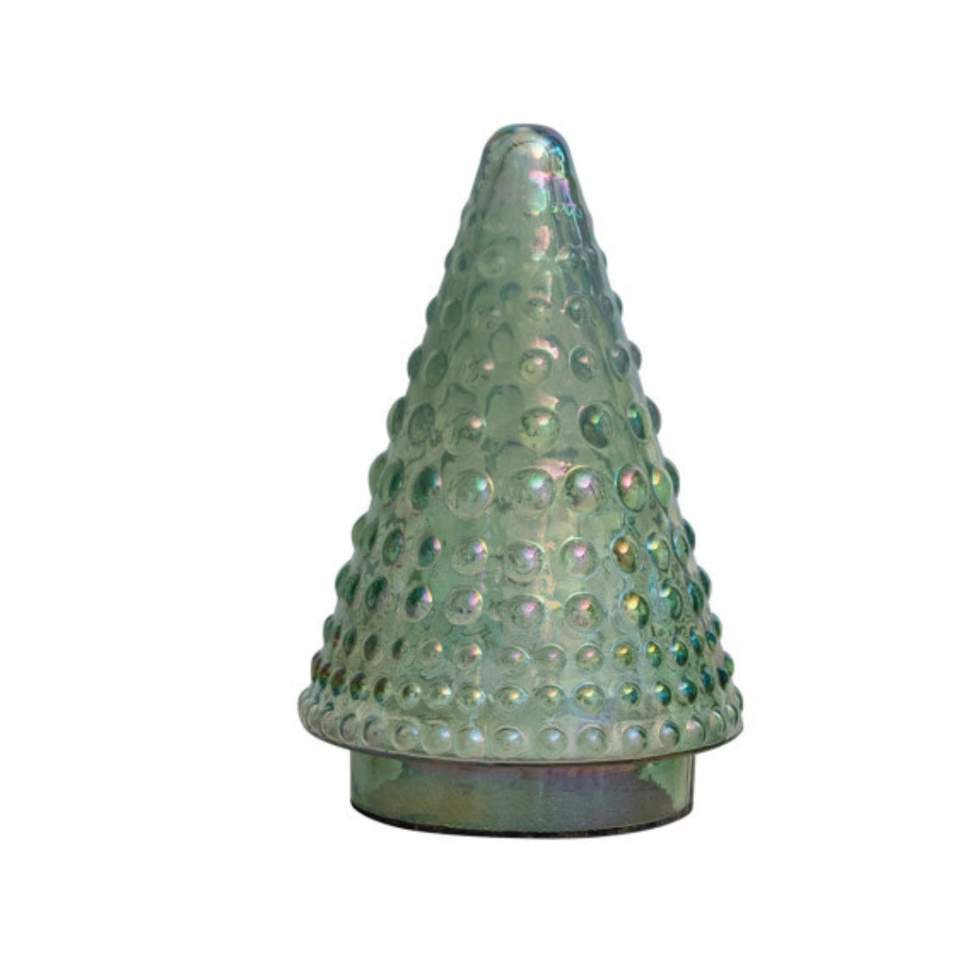 Embossed Mercury Glass Tree