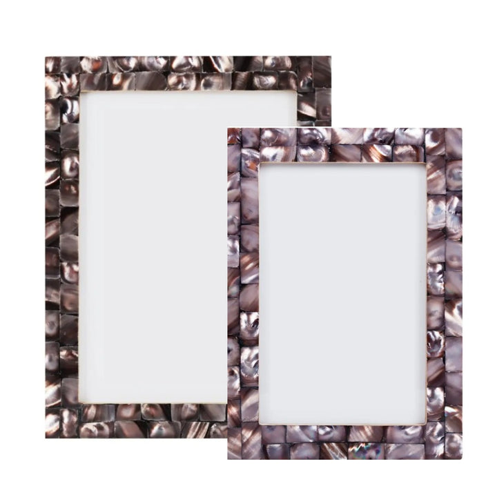 Black Mother of Pearl Picture Frames