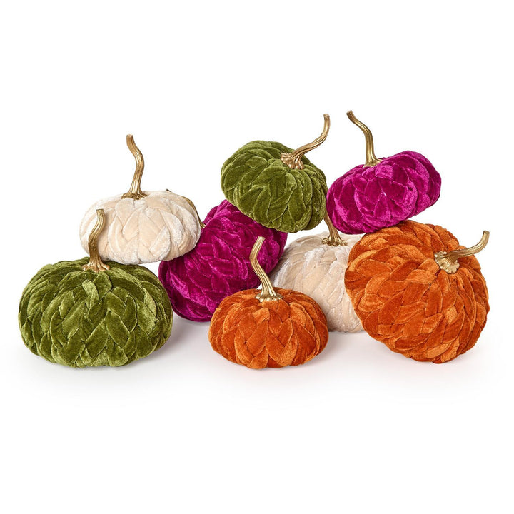 Braided Plush Pumpkins