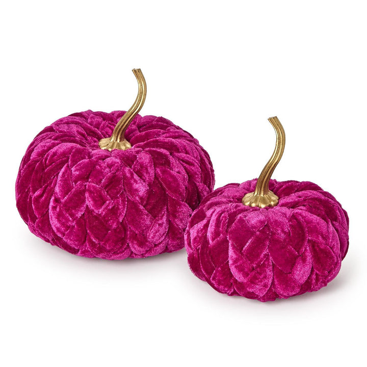 Braided Plush Pumpkins