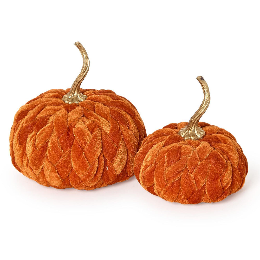Braided Plush Pumpkins