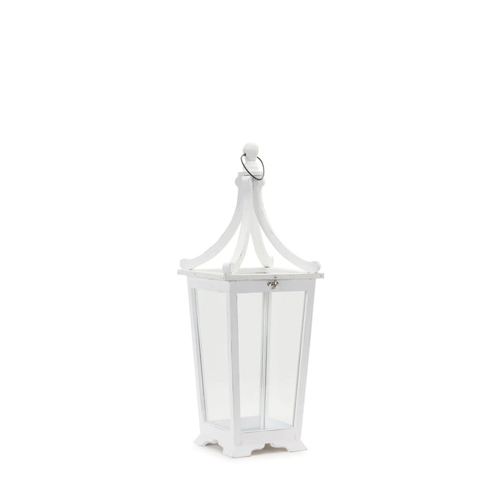 White Open Topped Lanterns