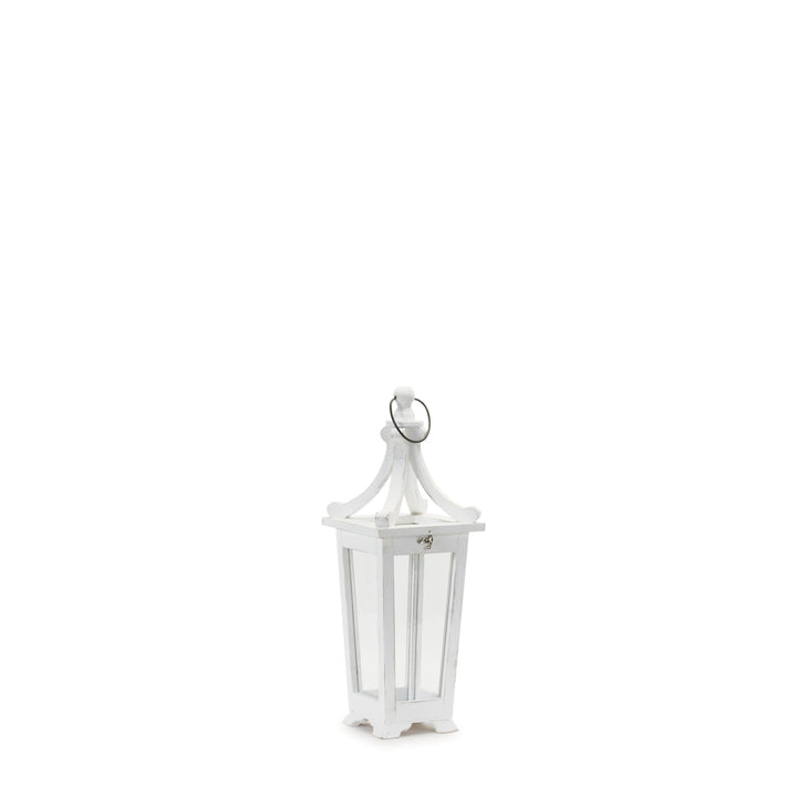 White Open Topped Lanterns