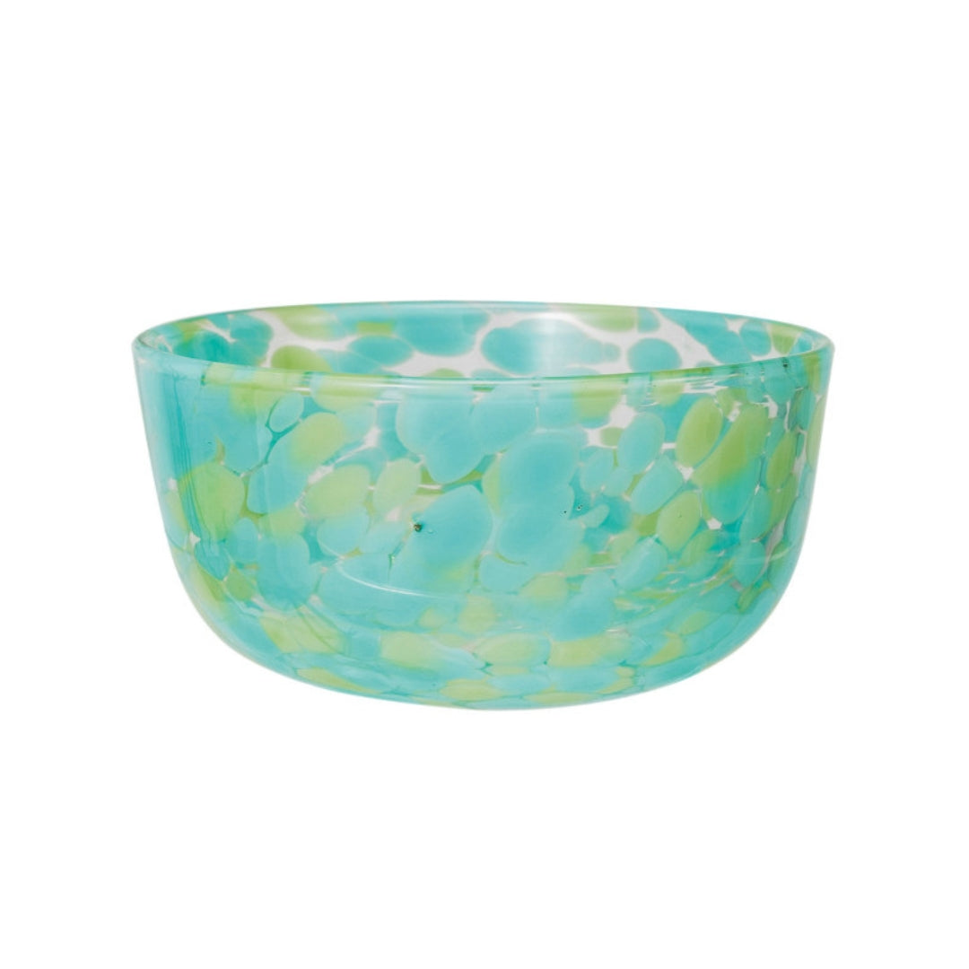Blown Confetti Glass Bowls