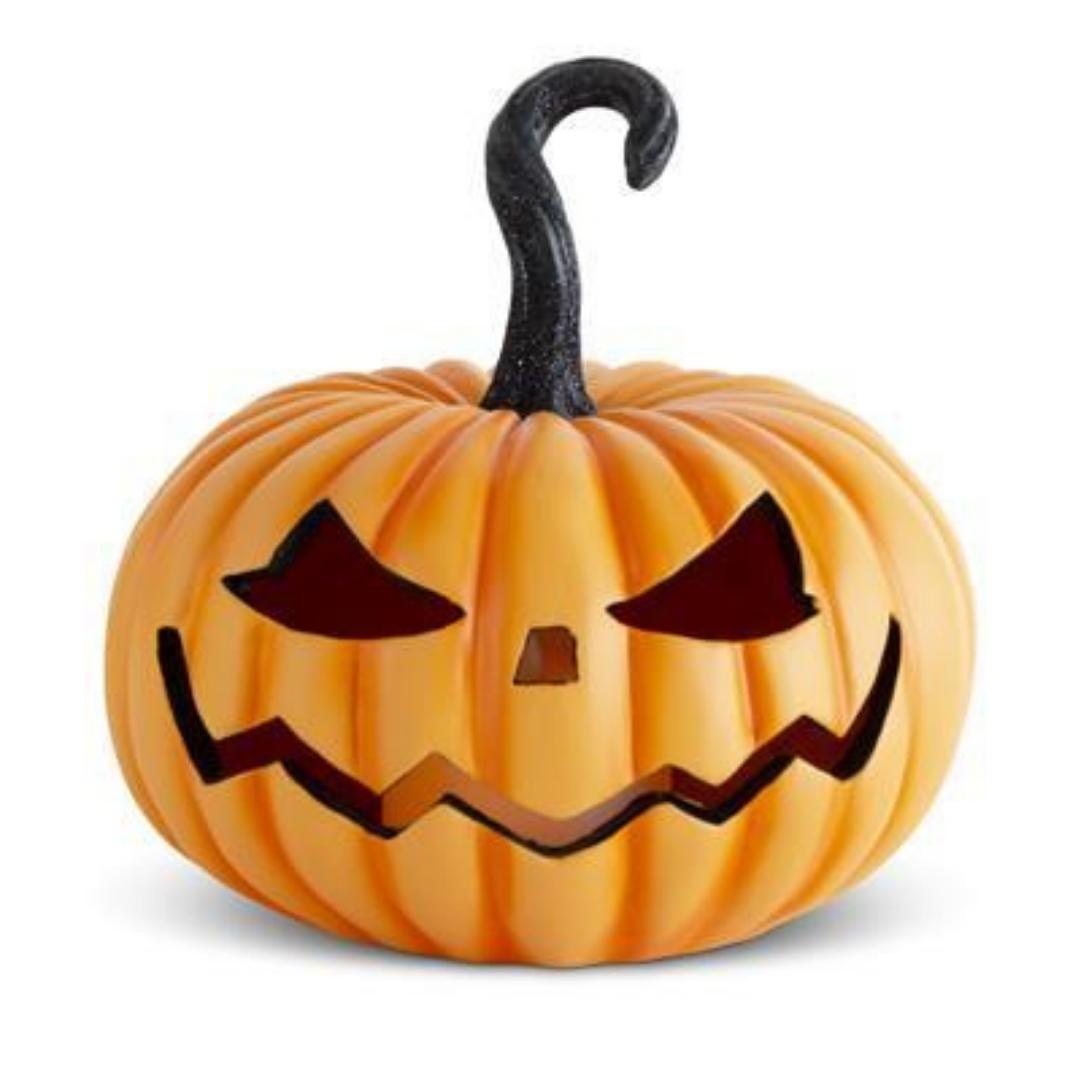 Orange LED Flicker Flame Jack O'Lanterns