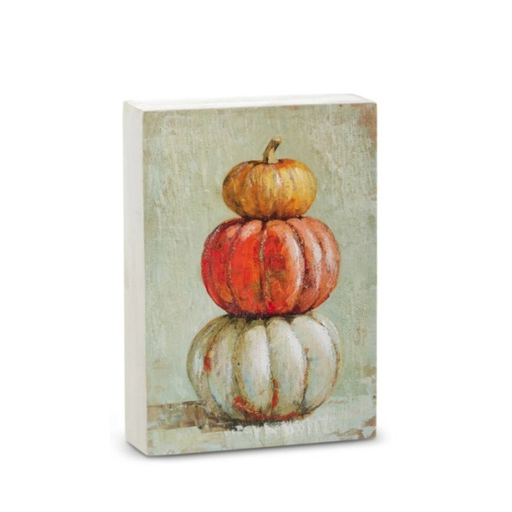 Pumpkin Trio Block