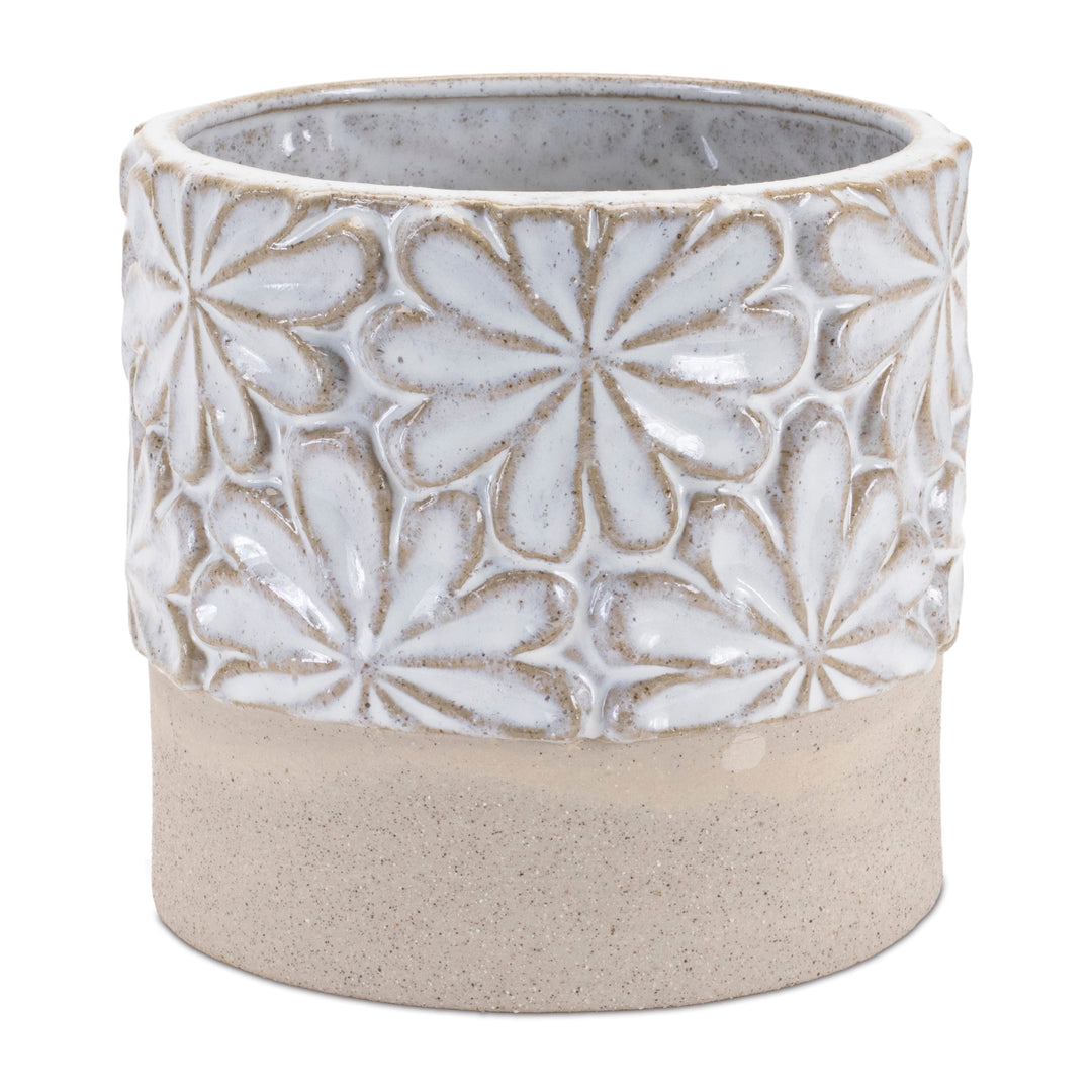 Floral Ceramic Planters