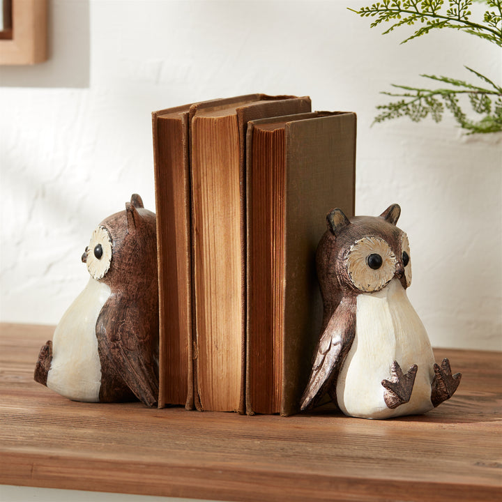 Owl Bookend Set