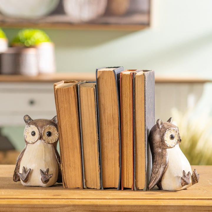 Owl Bookend Set