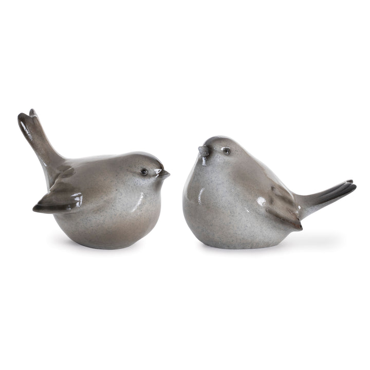 Grey Resin Birds