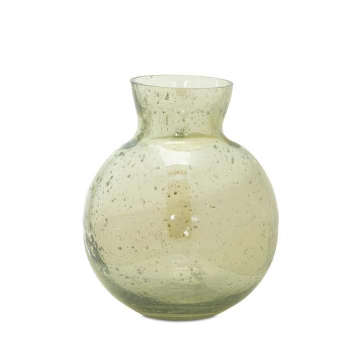 Lime Green Glass Vases