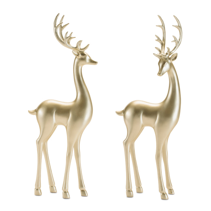 Gold Resin Deer