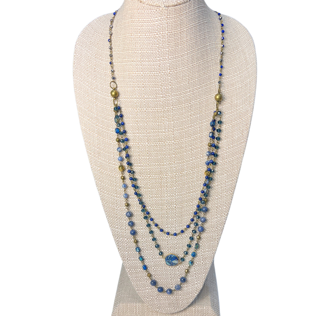 Layered Stone Necklaces