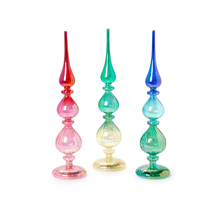 Ombré LED Finials