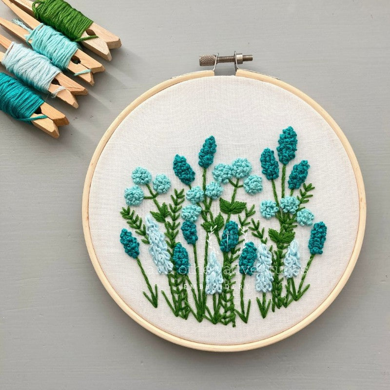 Avonlea Hand Embroidery Kit-Jade