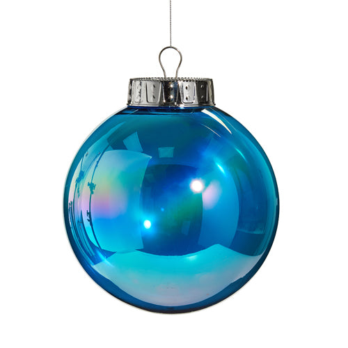 Bright Seamless Iridescent Orb Ornaments