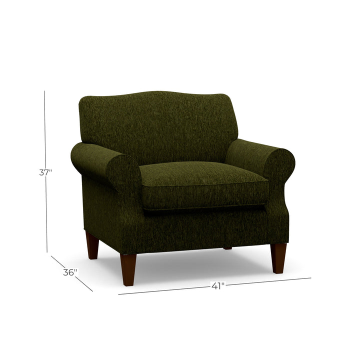 Barton Club Chair In Luscious