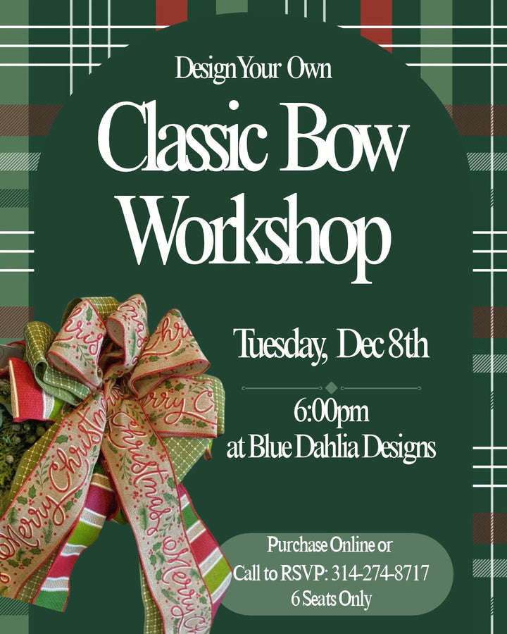 Classic Bow Workshops- Winter 2026