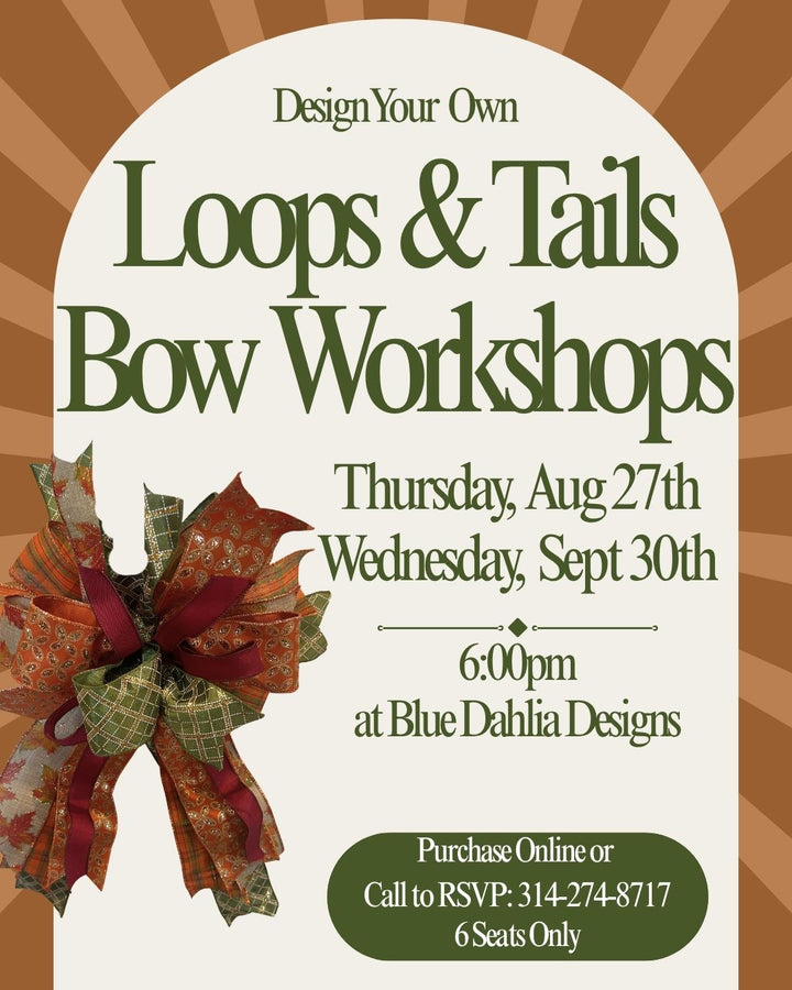 Loops &amp; Tails Bow Workshops- Fall 2026