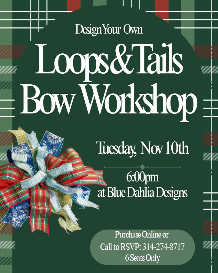 Loops &amp; Tails Bow Workshops- Winter 2026