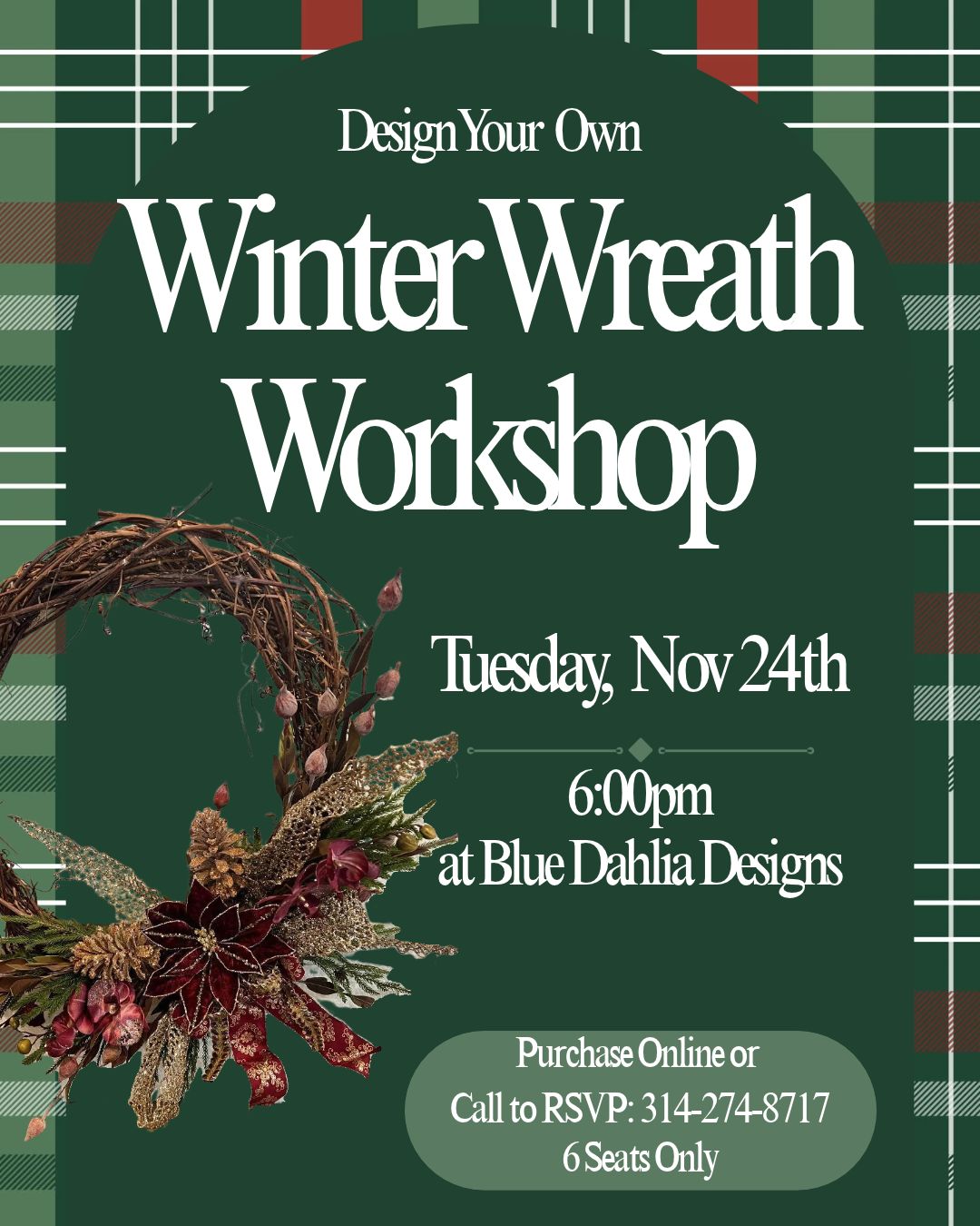Wreath Workshops- Winter 2026