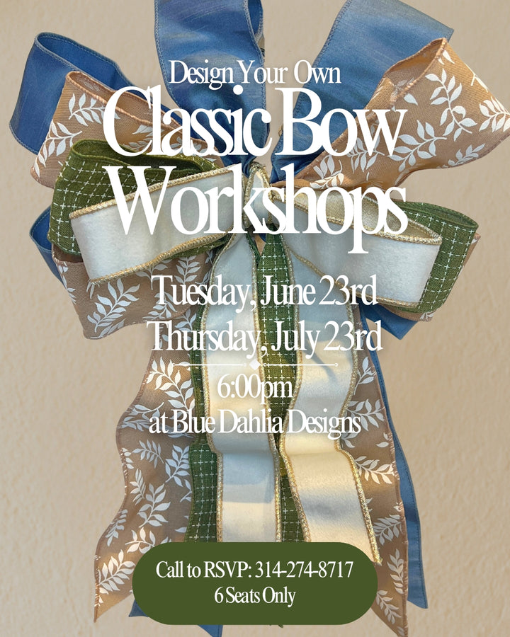 Classic Bow Workshops- Summer 2026